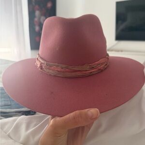 Elegant Rose-Toned Women's Hat